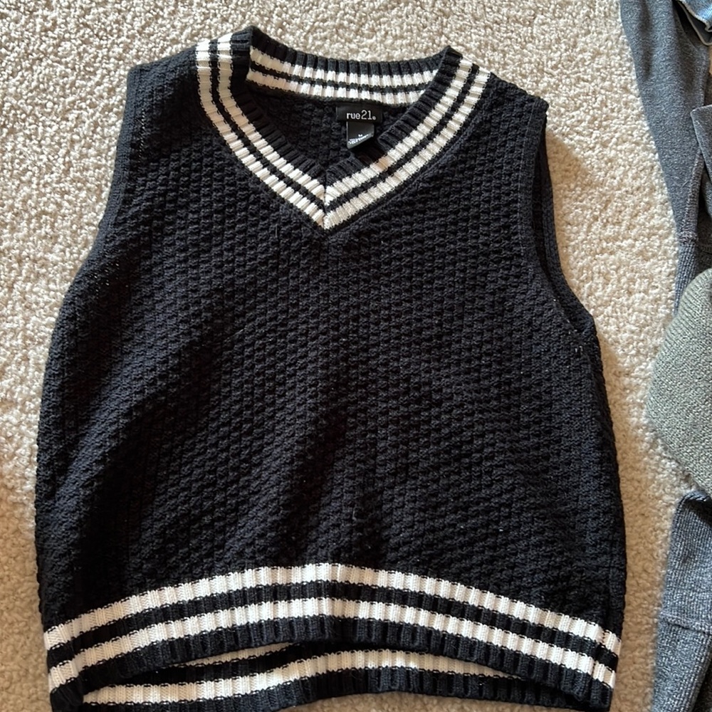 trendy sweater vest